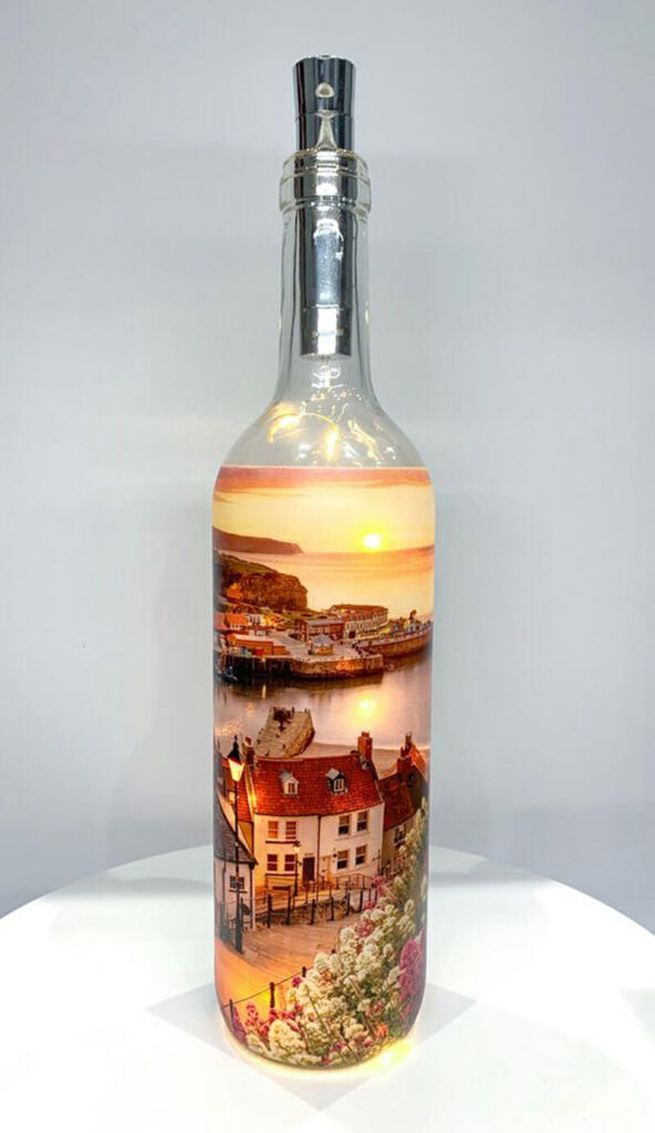 Whitby Light Up Bottles