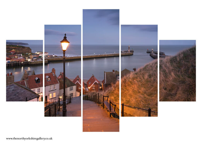 199 Steps At Night 5PCS Wall Art