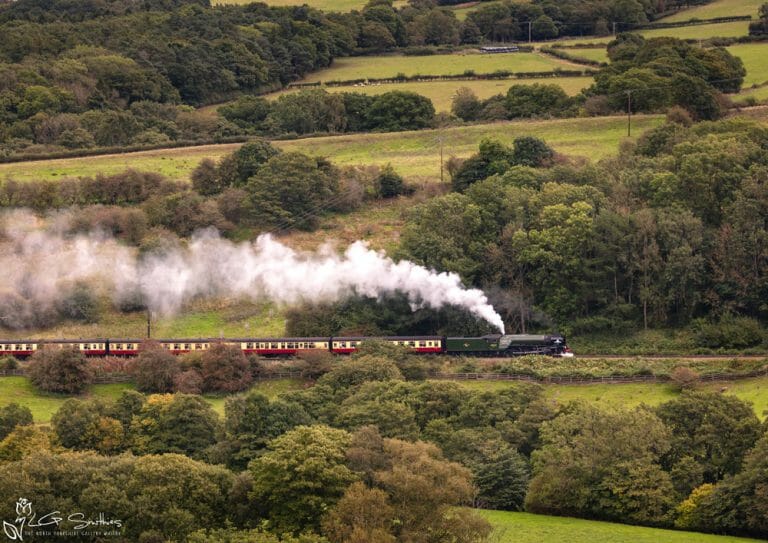 60163 Tornado Steam Train On The North York Moors Railway
