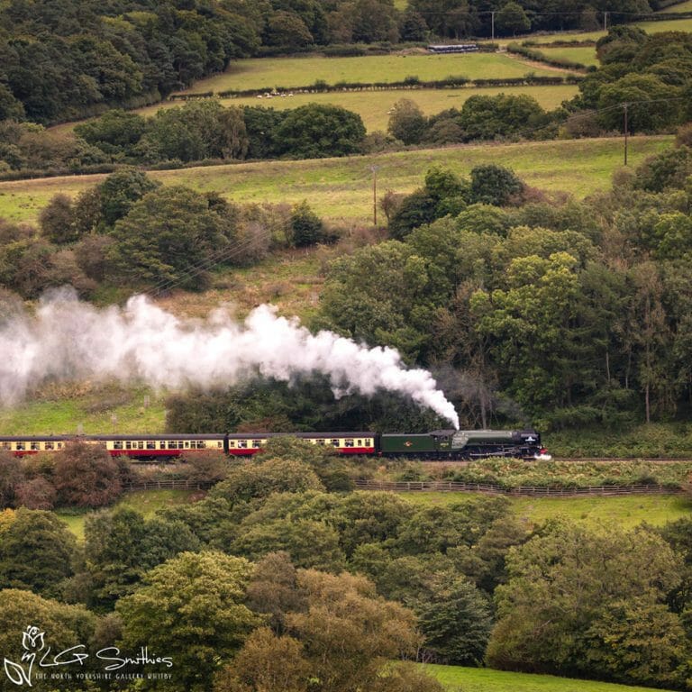60163 Tornado Steam Train On The North York Moors Railway Photo Slate