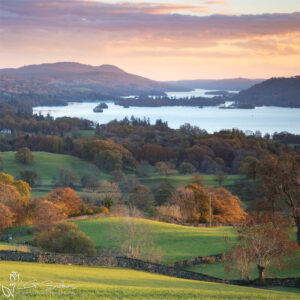 An Autumn View Of Bowness On Windermere Photo Slate