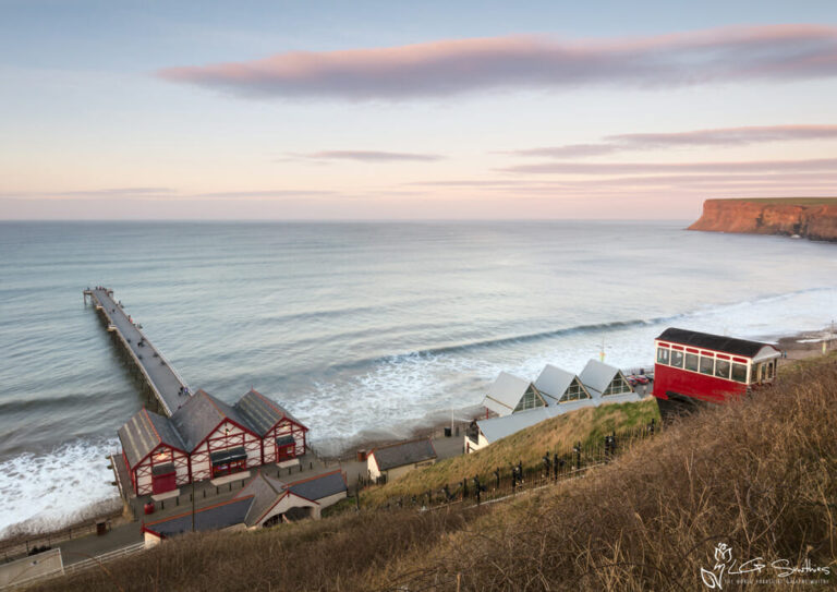 A Spring Evening Overlooking Saltburn Beach