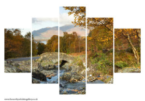Ashness Bridge 5PCS Wall Art