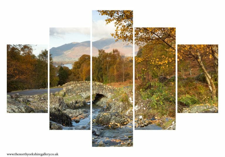 Ashness Bridge 5PCS Wall Art