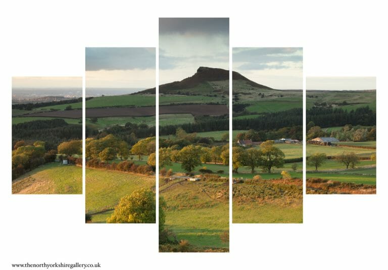 Autumn At Aireyholme Farm 5PCS Wall Art