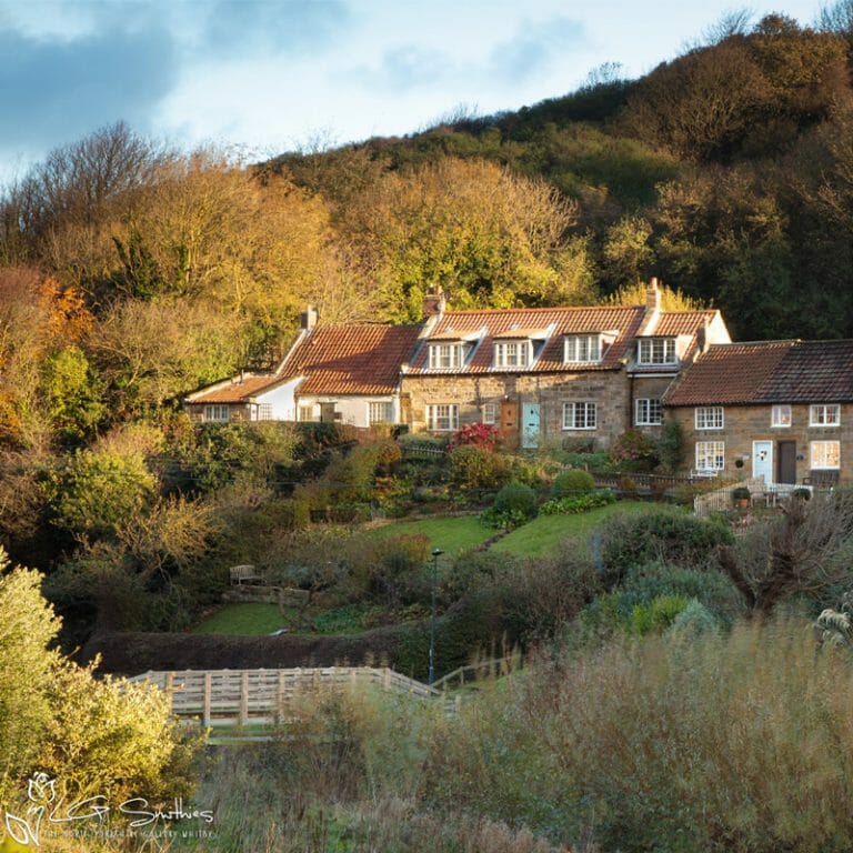 Autumn At Sandsend Photo Slate