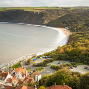 Autumn Along Runswick Bay Photo Slate