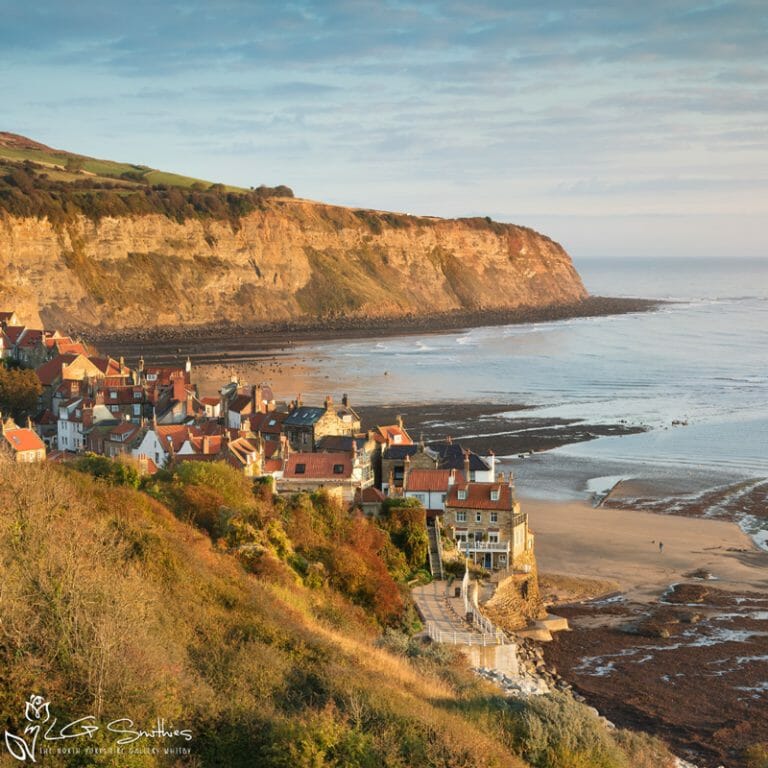 Autumn at Robin Hood's Bay Photo Slate