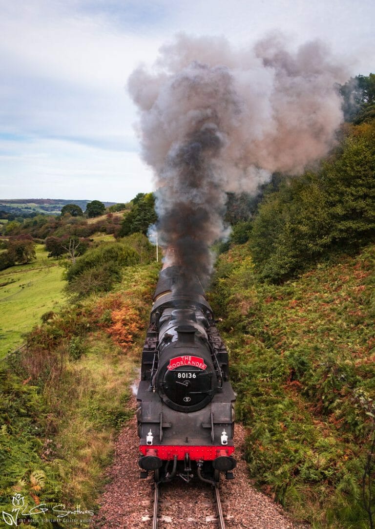 BR Standard 4 Tank On The North York Moors Railway