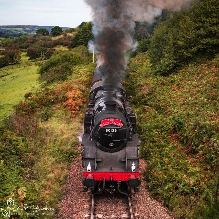 BR Standard 4 Tank On The North York Moors Railway Photo Slate