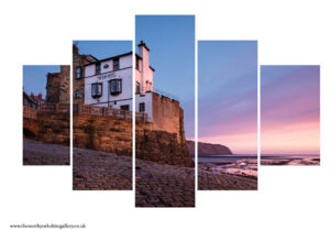 Bay Hotel Robin Hood's Bay 5PCS Wall Art
