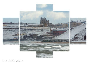Beast From The East At Whitby 5PCS Wall Art