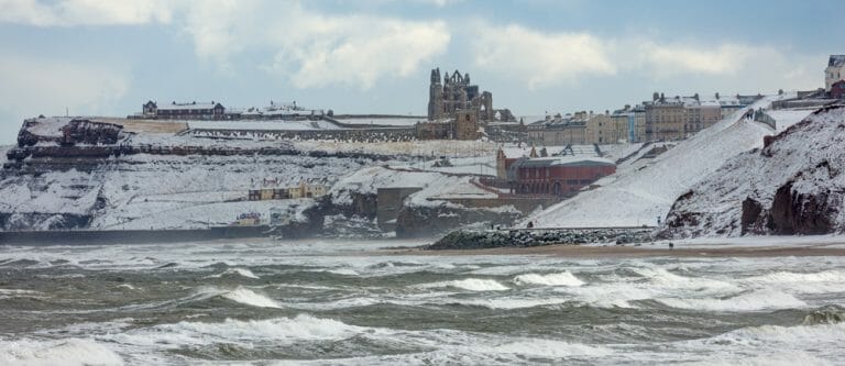 Beast From The East at Whitby Panoramic