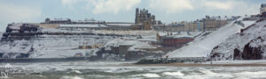 Beast From The East At Whitby Slim Panoramic