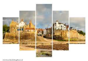 Beautiful Morning At Robin Hood's Bay 5PCS Wall Art