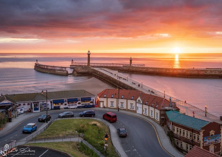 Beautiful Morning Sunrise At Whitby 2022