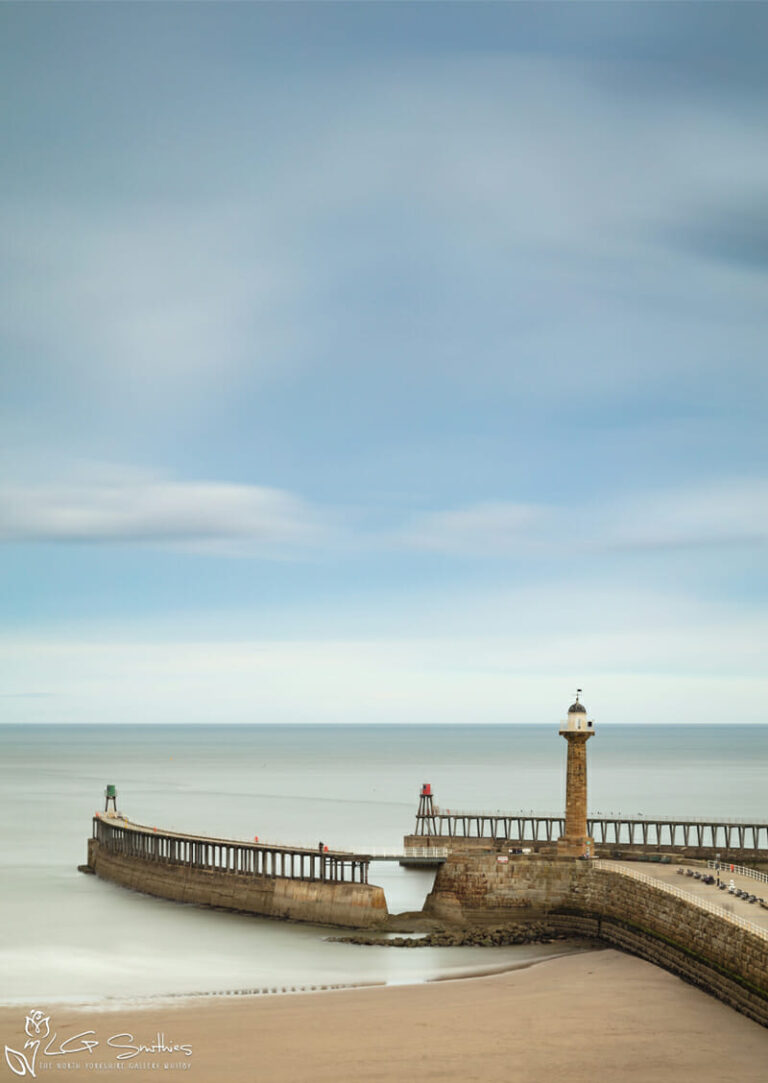Calm Waters At Whitby Beach