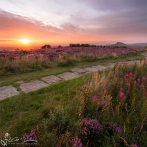 Captain Cook's Monument To Roseberry Topping Photo Slate