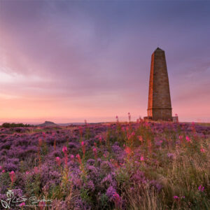 Captain Cook's Monument In The North Yorkshire Moors Photo Slate