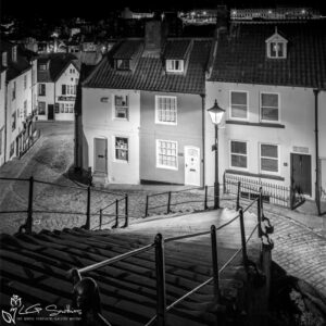 Church Street and The 199 Steps Whitby Photo Slate