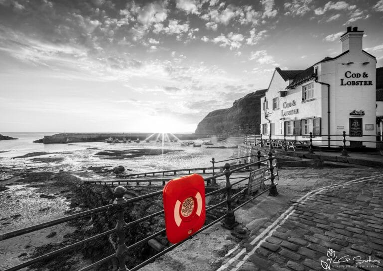 Cod and Lobster Colour Splash