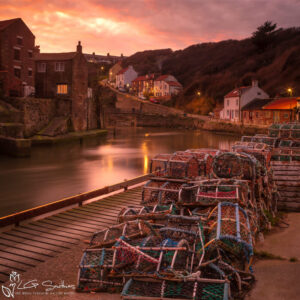 Cowbar And Staithes Photo Slate
