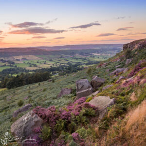 Danby Dale From Above Botton Village Photo Slate