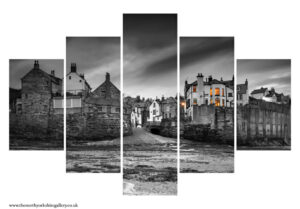 Dawn At Robin Hood's Bay 5PCS Wall Art