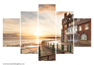 Daybreak At Sandsend 5PCS Wall Art