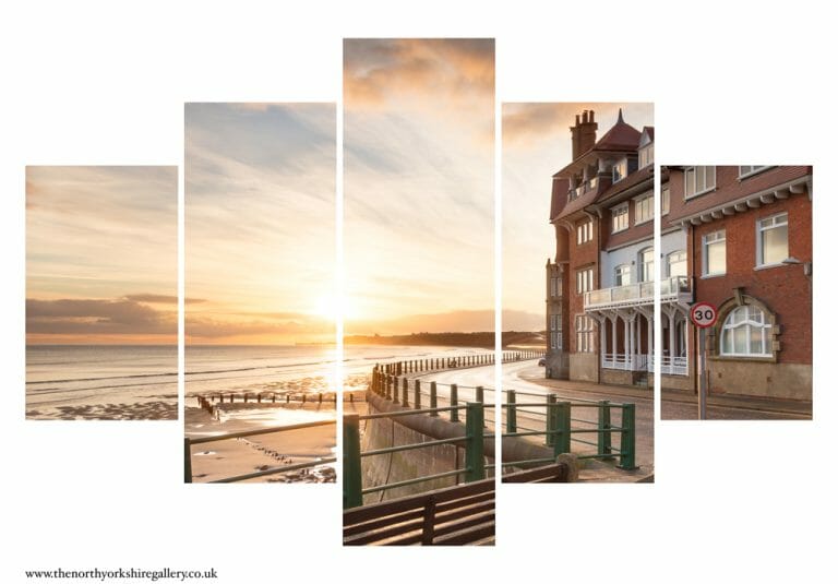 Daybreak At Sandsend 5PCS Wall Art