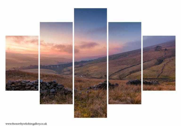 Dent Head Viaduct 5PCS Wall Art