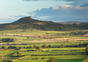 Early Autumn In The Fields Below Roseberry Topping