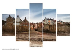 Early Morning At Robin Hood's Bay 5PCS Wall Art