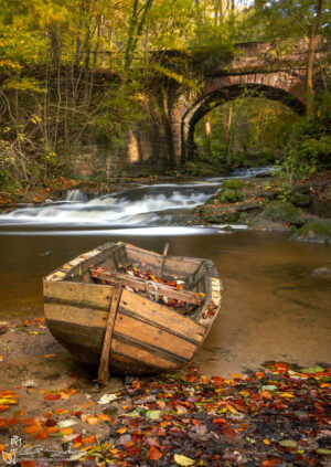 Falling Foss Boat Portrait