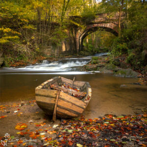 Falling Foss Boat Photo Slate