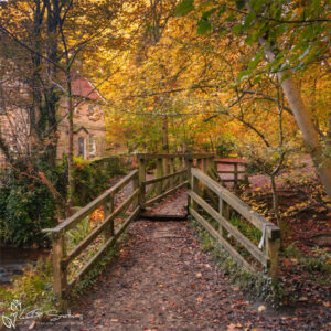 Falling Foss Tea Garden Photo Slate