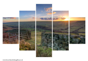 Farndale Gate 5PCS Wall Art