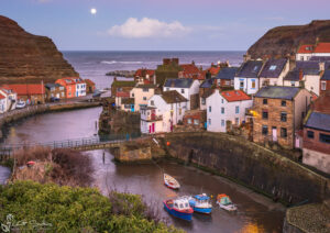 February Snow Moon Over Staithes