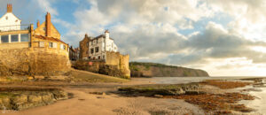 Glorious Morning At Robin Hood's Bay Panoramic