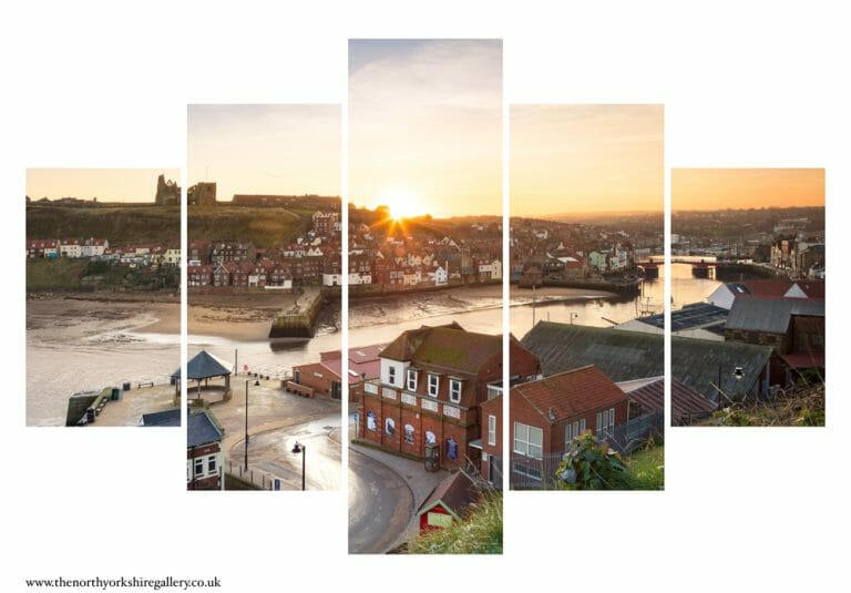 Good Morning Whitby 5PCS Wall Art