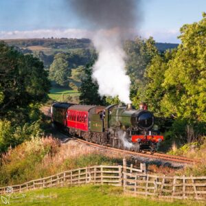 Great Western Lady Of Legend On The North York Moors Railway To Goathland Photo Slate