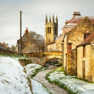 Helmsley Yorkshire In The Snow Photo Slate