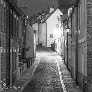 Henrietta St Whitby Mini Foam Board Print