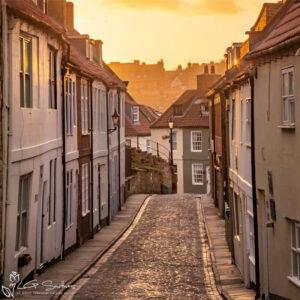 Henrietta Street Whitby Mini Foam Board Print