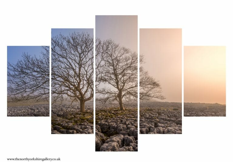 Ingleton Scar 5PCS Wall Art