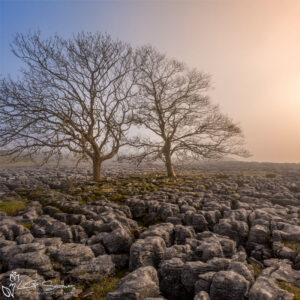 Ingleton Scar Photo Slate