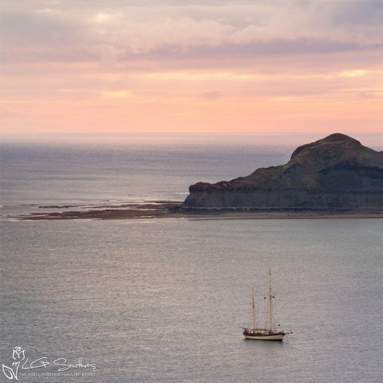 Kettleness Point From Runswick Bay Photo Slate
