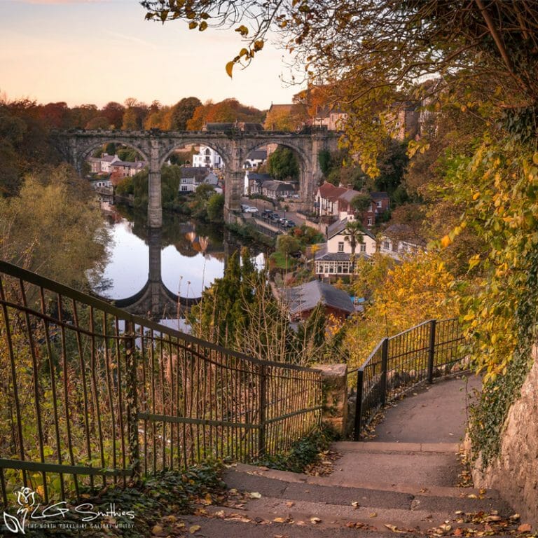 Knaresborough Steps To The Castle Photo Slate