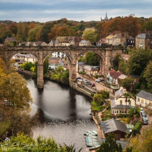Knaresborough Yorkshire Autumn Colours Photo Slate