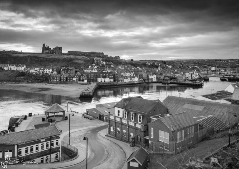 Khyber Pass Whitby Black and White